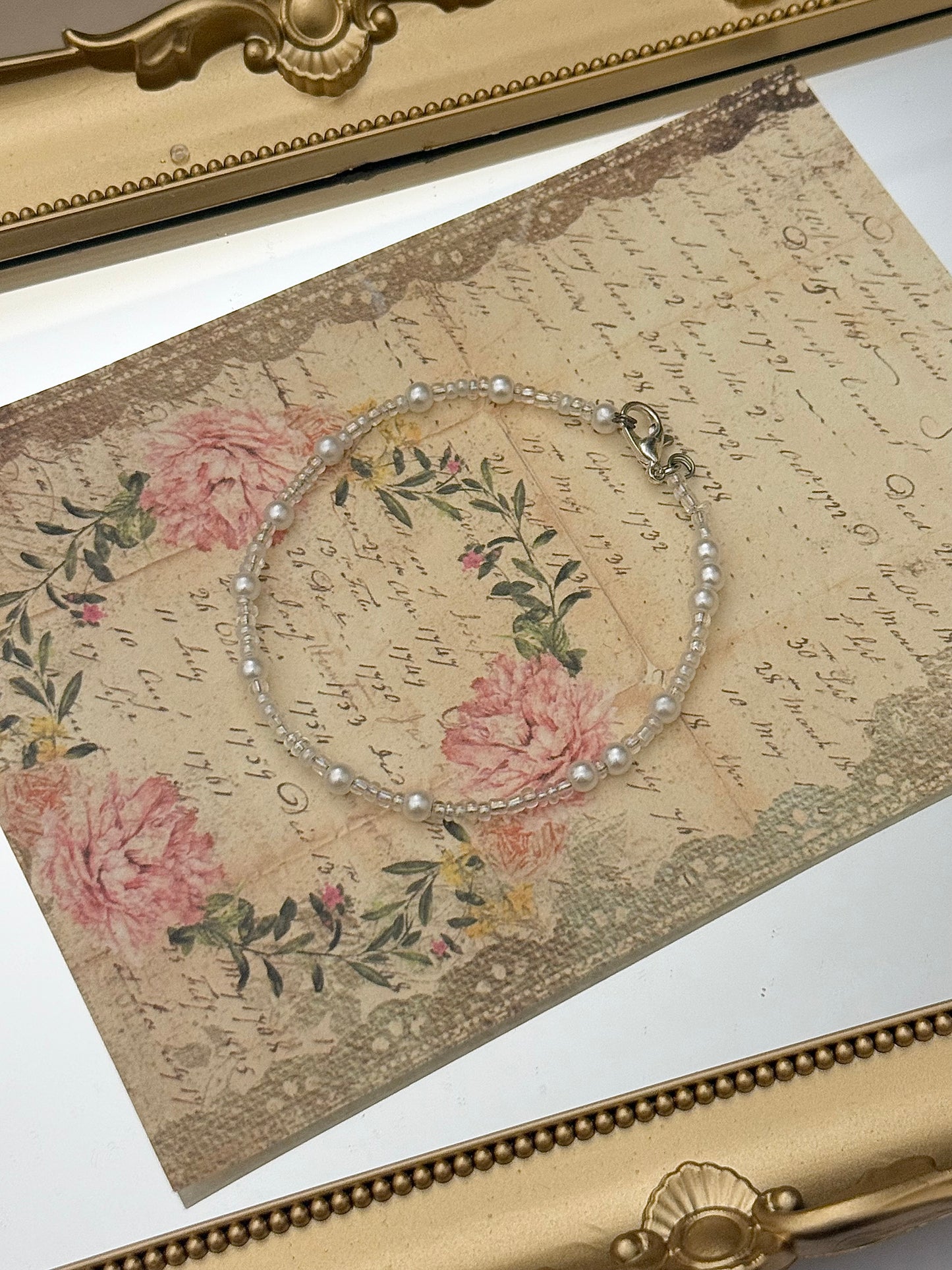 Dainty Pearl Bracelet