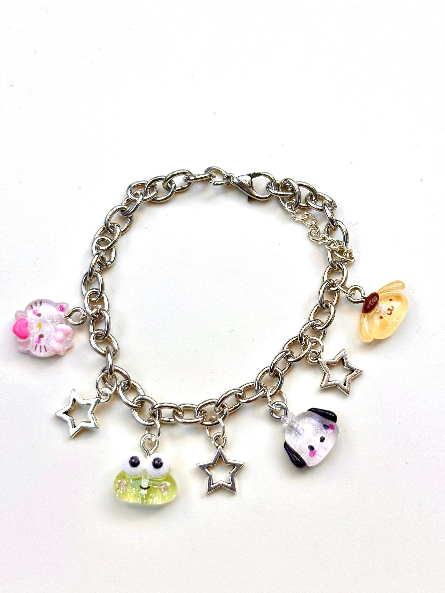 Hello Kitty and friends inspired charm bracelet