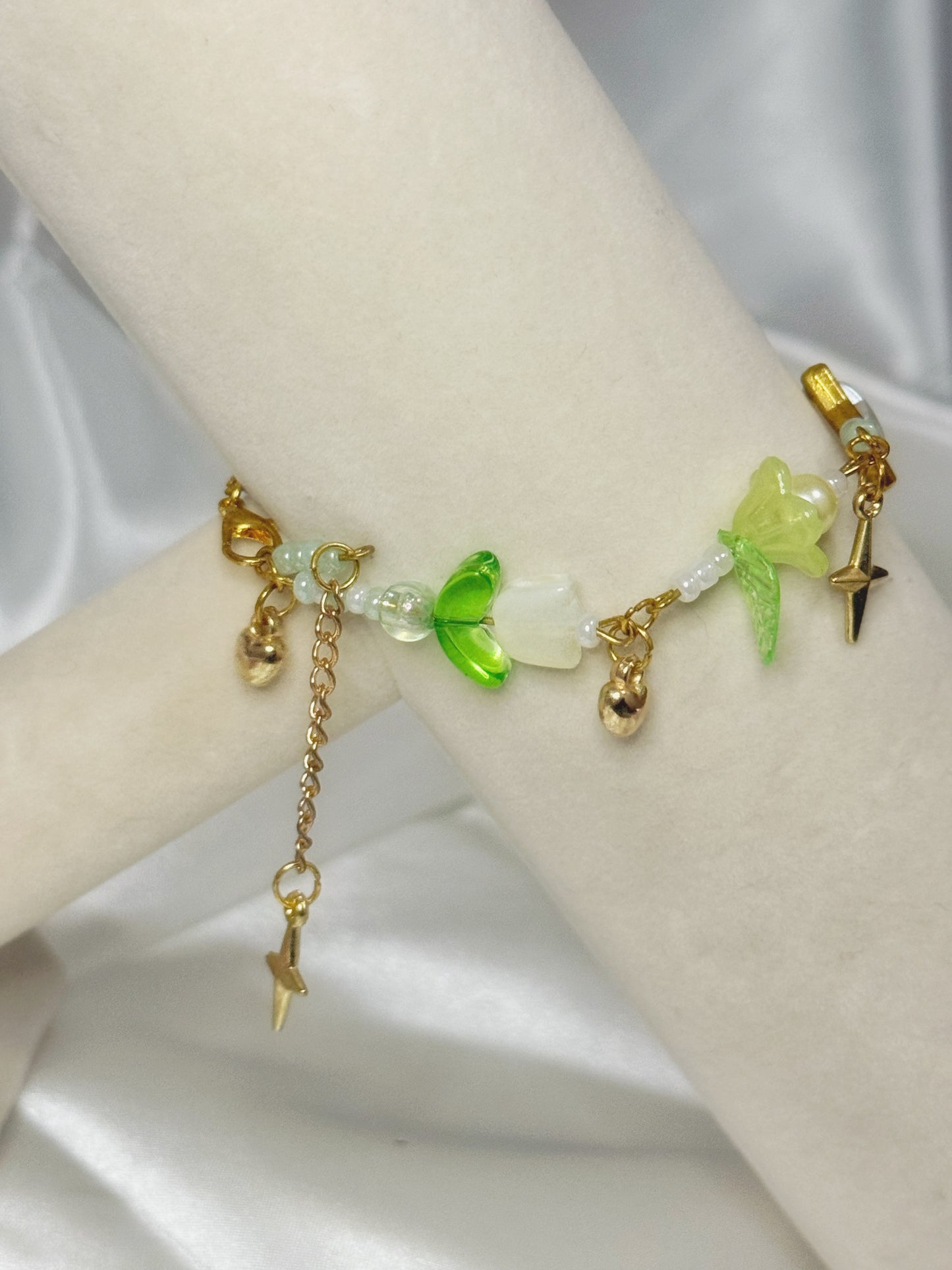 Gold Taurus Zodiac Charm Bracelet