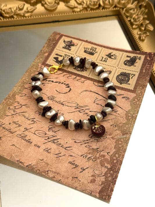 Pomegranate Garnet Bracelet
