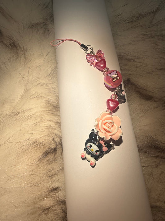 Kuromi bag/phone charm