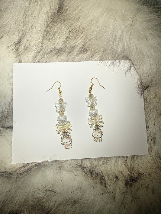 Hello Kitty elegant earrings