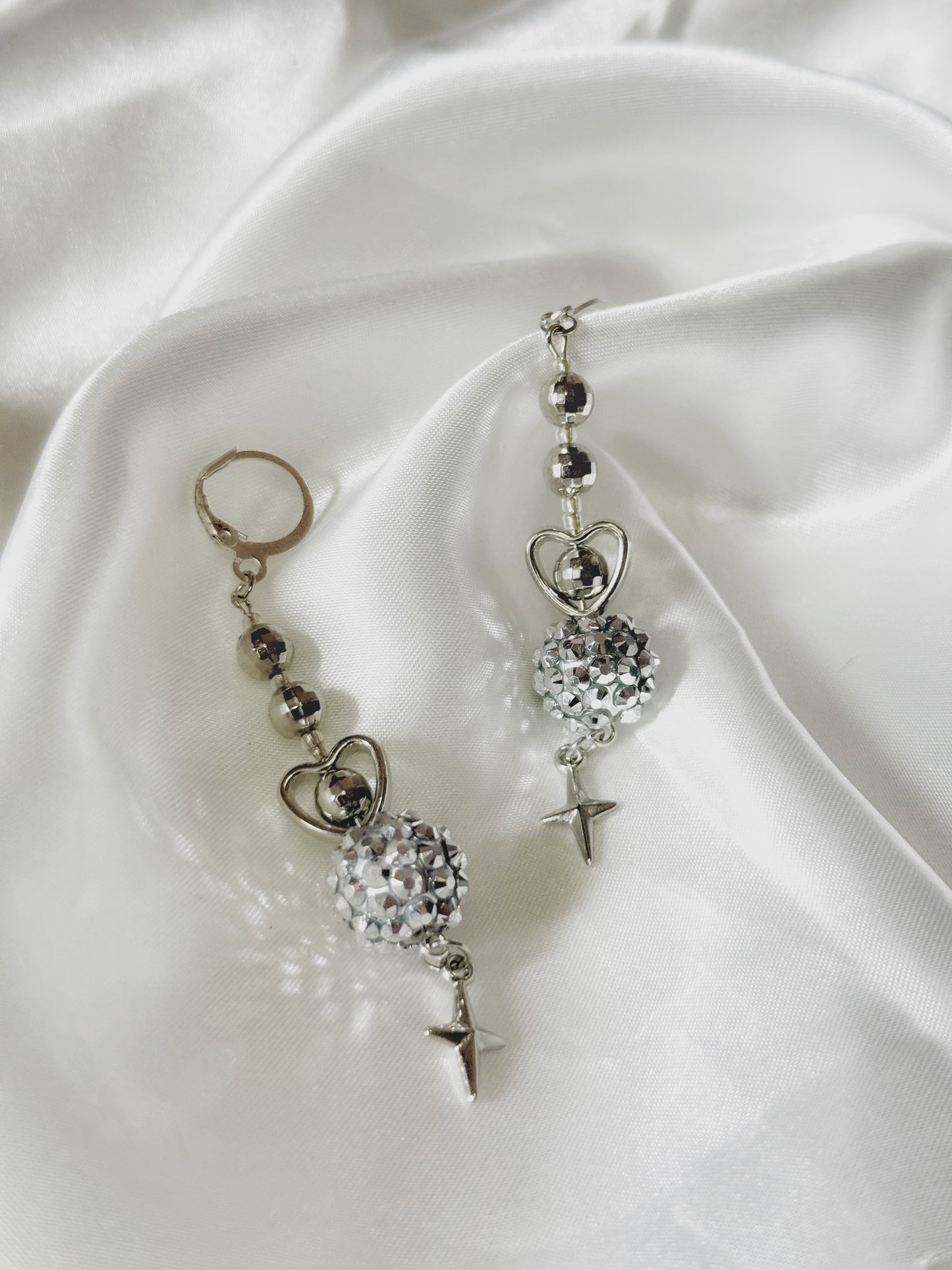 Disco Star Drop Earrings