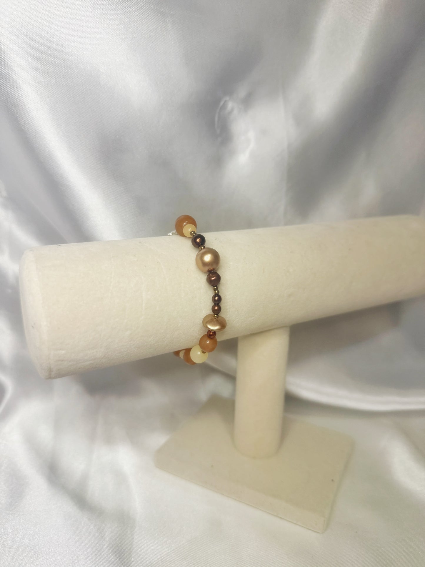 Cocoa Pearl Bracelet
