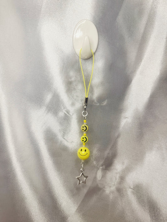 Smile, and Be Happy! Phone Charm